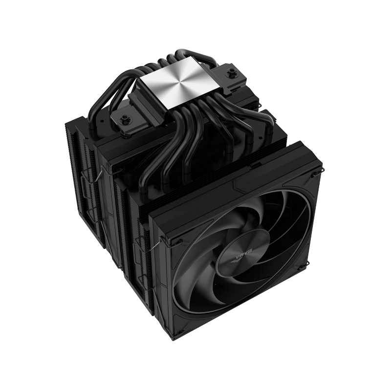 SAMA A60B Black Dual Tower CPU Cooler