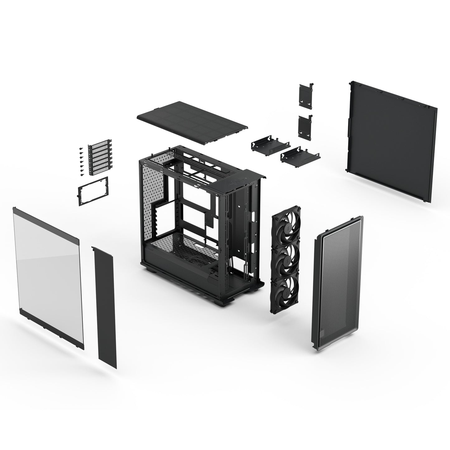 Fractal Design Epoch XL Black TG RGB Light tint
