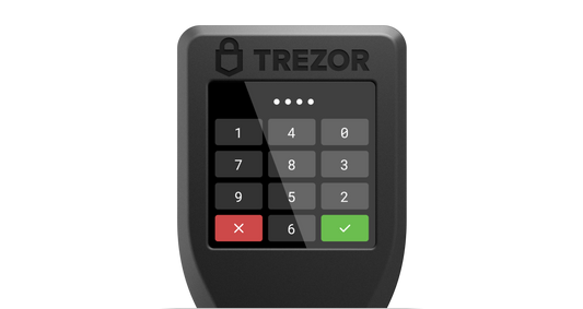 Trezor Model T - Advanced Cryptocurrency Hardware Wallet