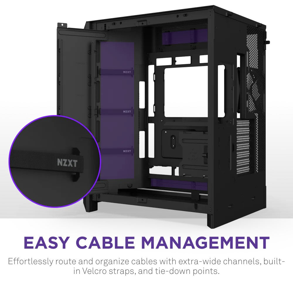 NZXT H9 Flow RGB+ Black Case