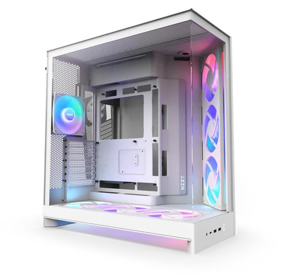 NZXT H9 Flow RGB+ White Case