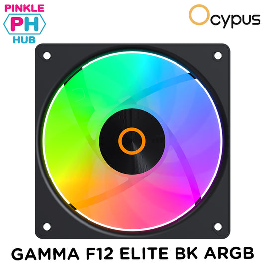 OCYPUS GAMMA F12 ELITE WHITE/ BLACK ARGB FAN