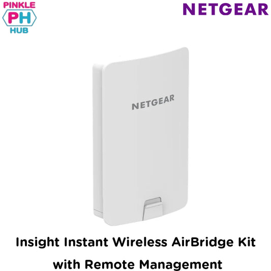 NETGEAR Insight Instant Wireless AirBridge Kit with Remote Management (WBC502B2-100PES)