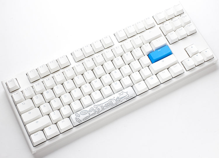 DUCKY One 2 RGB TKL White Mechanical Keyboard