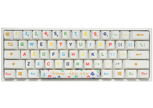 Ducky x SOU・SOU One 2 Mini RGB LED 60% Dye Sub PBT Limited Mechanical Keyboard