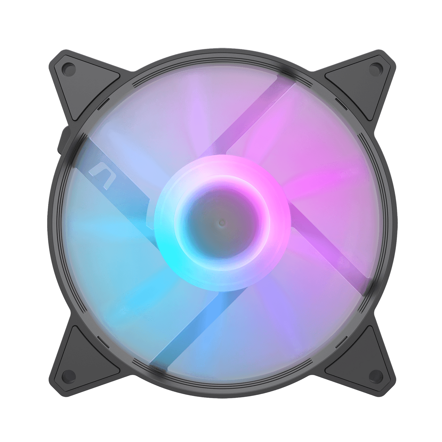 DarkFlash (C6) "120 x 120 x 25mm" A-RGB Cooling Fan (Black/White)