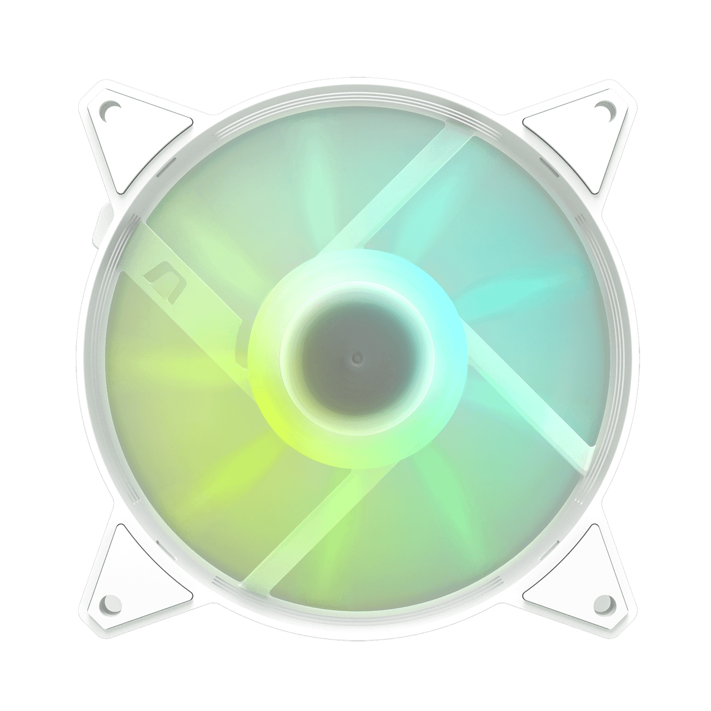 DarkFlash (C6) "120 x 120 x 25mm" A-RGB Cooling Fan (Black/White)
