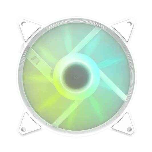 DarkFlash (C6) "120 x 120 x 25mm" A-RGB Cooling Fan (Black/White)