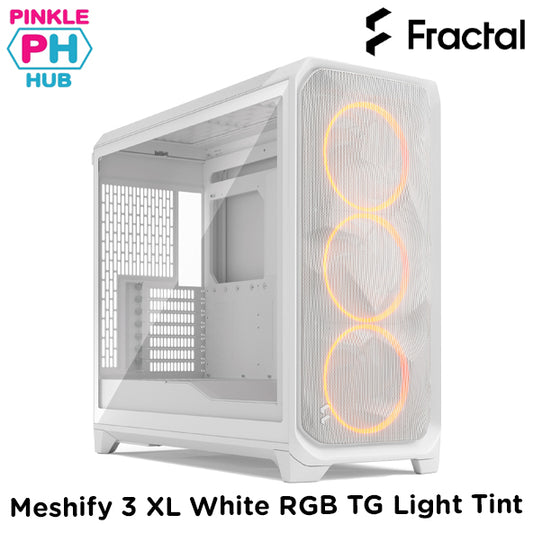 Fractal Design Meshify 3 XL Black/White RGB TG Light Tint