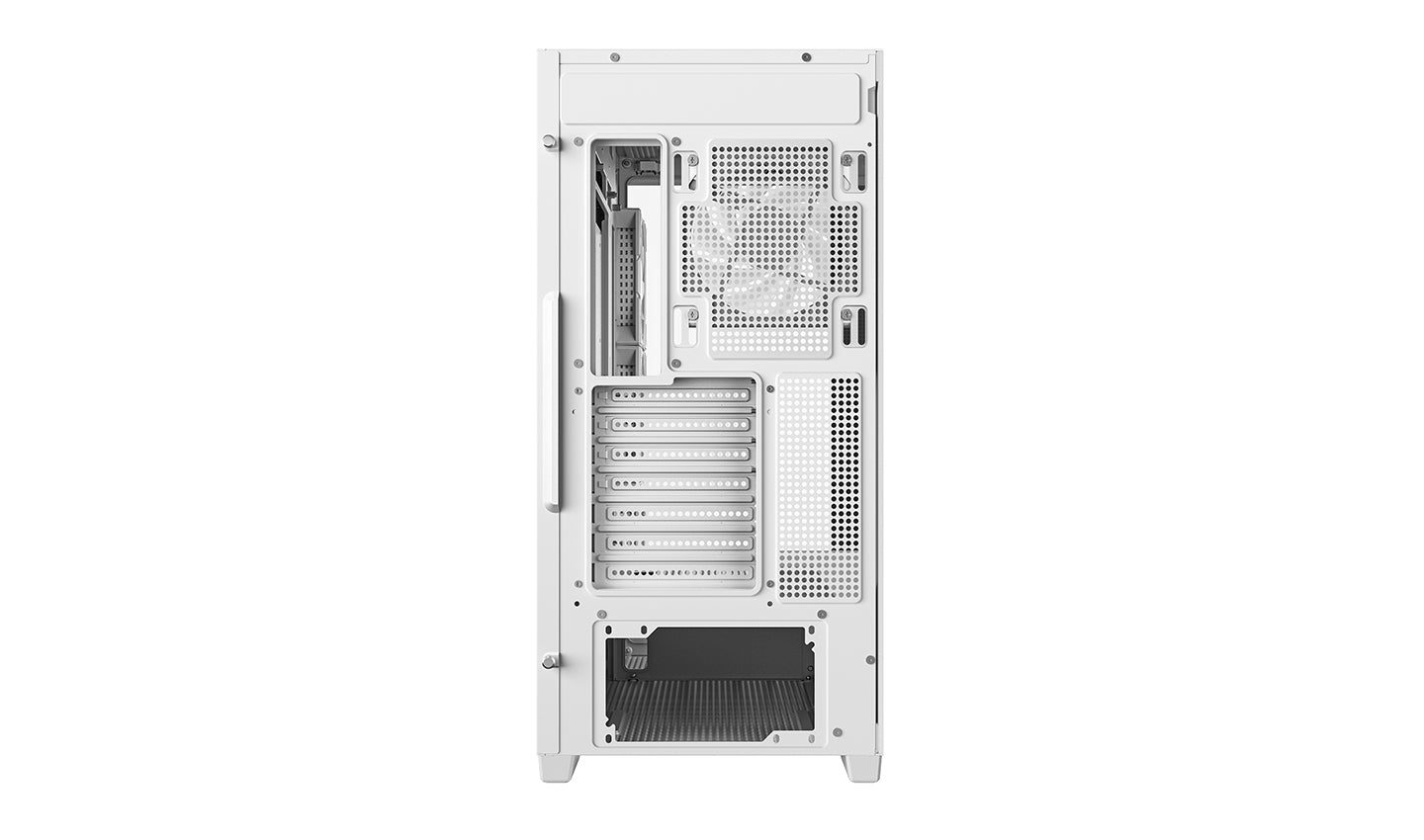 Deepcool CG580 4F, Tempered Glass, White