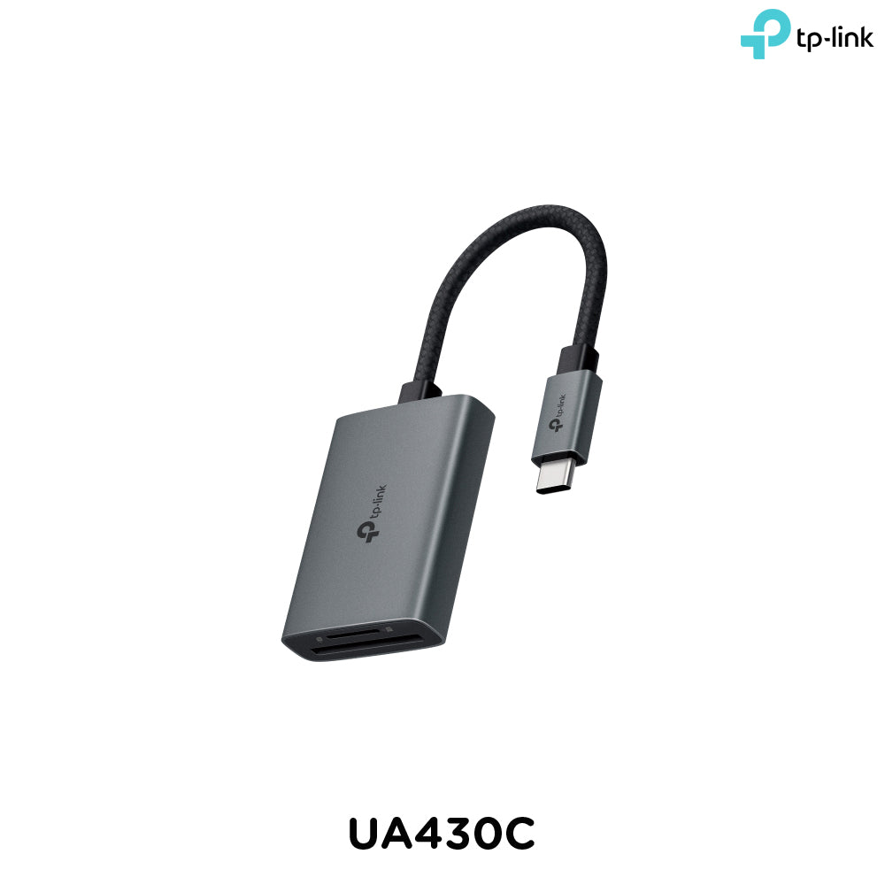 Tp-Link UA430C I USB 3.0 Type-C to SD & microSD 3.0 Card Reader