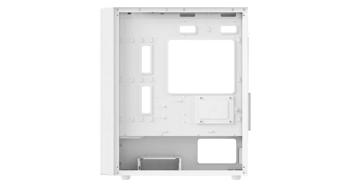 Ocypus Gamma C50 Mini-Tower Airflow Case with Mesh White/Black