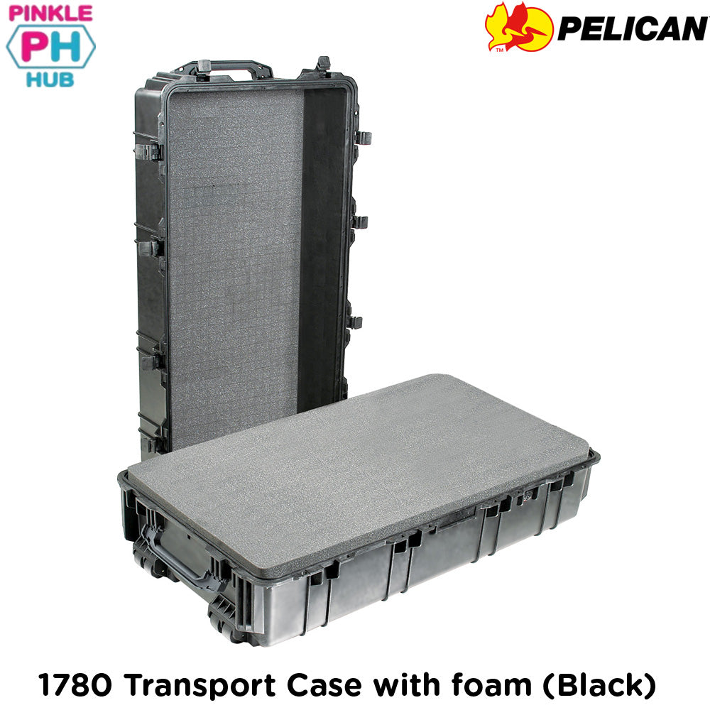 Pelican 1780 Transport Case with foam I Black