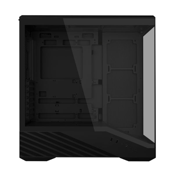 LIAN LI Vector V100 without argb fans black Case - (ITX, M-ATX, ATX, and E-ATX)