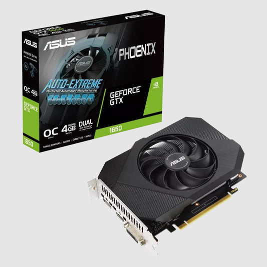 ASUS Phoenix GeForce® GTX 1650 OC Edition 4GB GDDR6 V2 (ASUS PH-GTX1650-O4GD6-P-V2)
