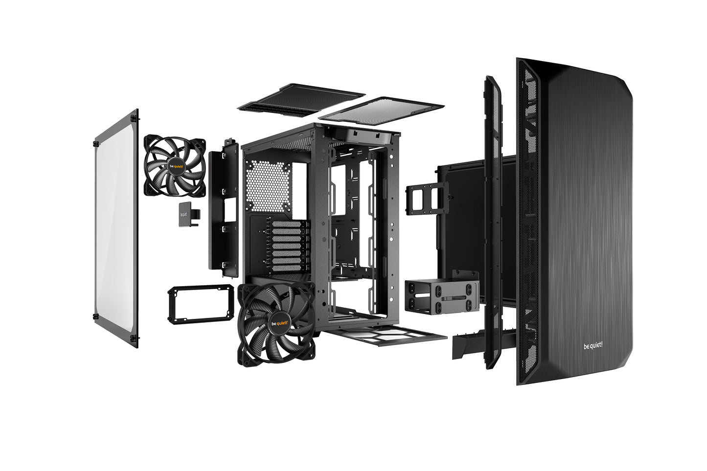 Be Quiet PURE BASE 500, Window Black Outstanding price-performance ratio (BGW34)
