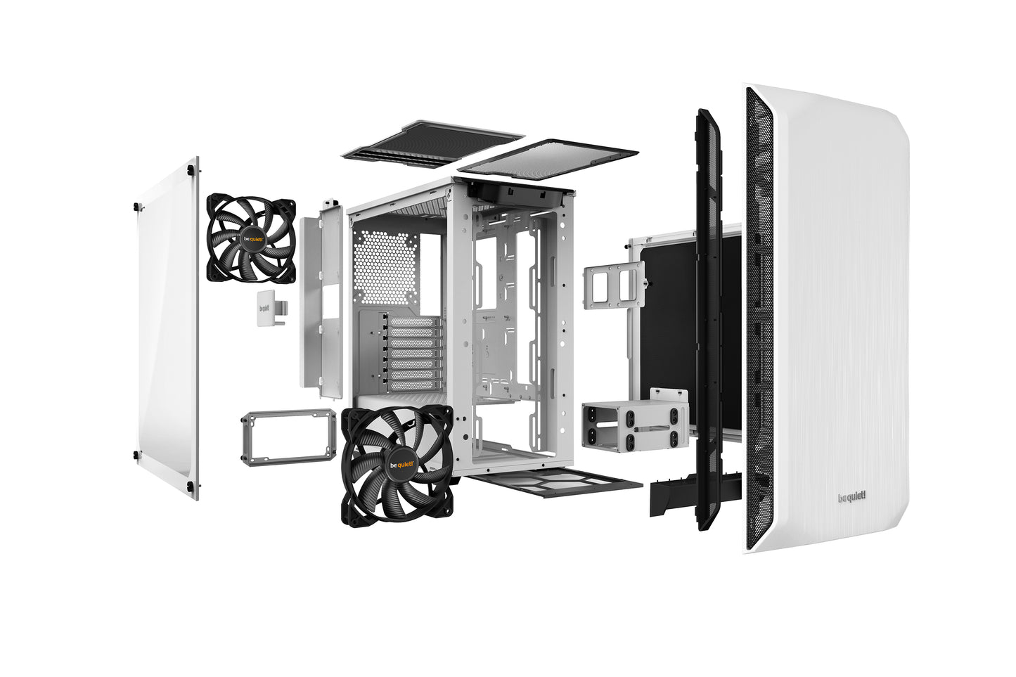 Be Quiet PURE BASE 500 Window White, Outstanding price-performance ratio (BGW35)