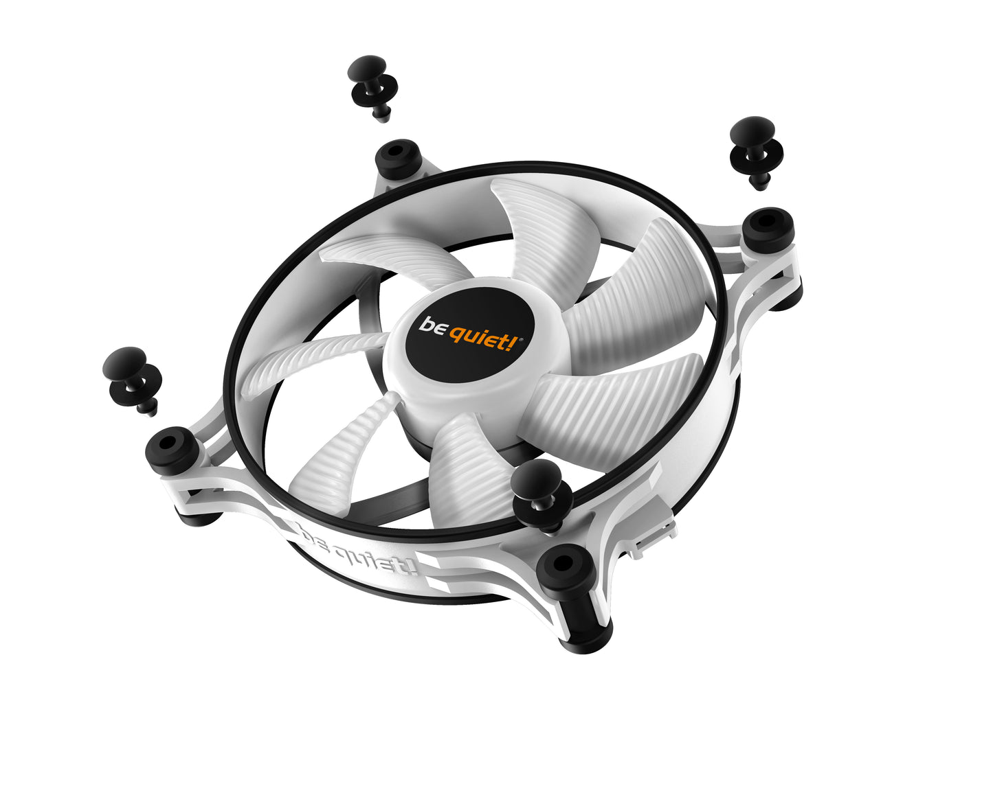 Be Quiet SHADOW WINGS 2 120mm PWM White World-class quiet and solid cooling (BL089)