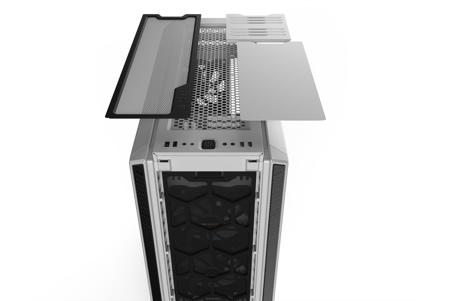 Be Quiet SILENT BASE 802 Window White Excellent Versatility, Performance and Silence (BGW40)