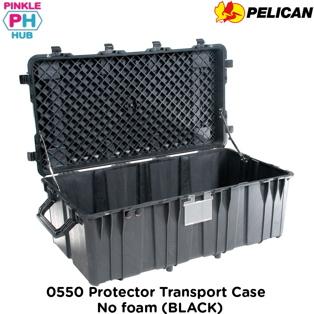 Pelican 0550 Protector Transport Case I No foam (BLACK)