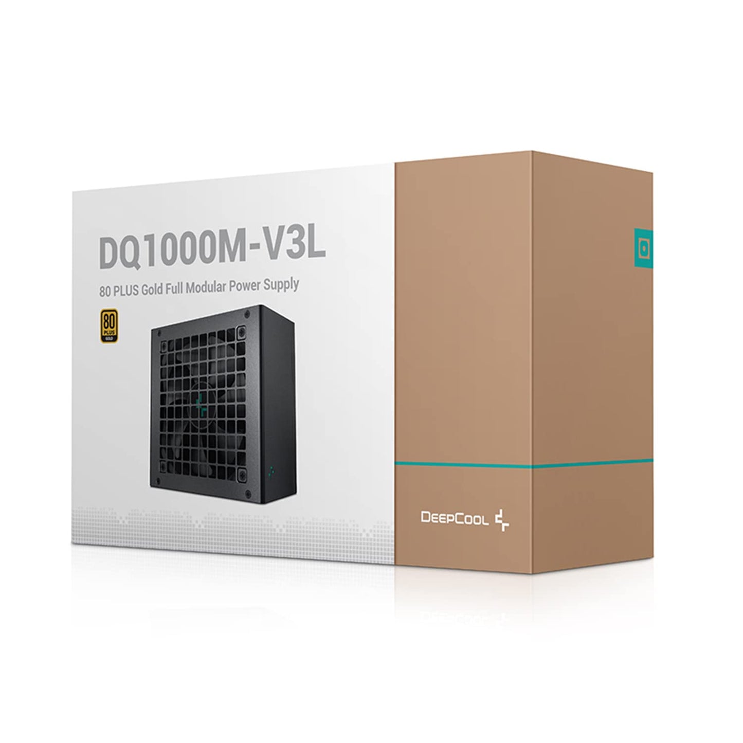 Deepcool DQ1000M-V3L 1000 Watt, 80 Plus Gold Fully Modular Power Supply/PSU for Gaming (PC-R-DQA00M-FB0B-US)