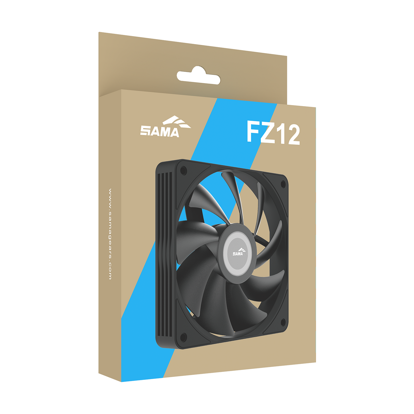 Sama FZ12 120mm PWM Fan - Black