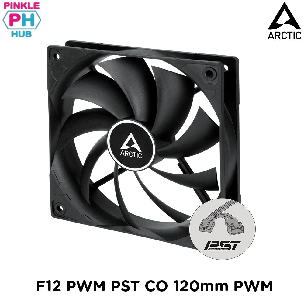 Arctic F12 PWM PST CO 120mm PWM with PST Case Fan for Continuous Operation (ACFAN00210A)