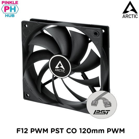 Arctic F12 PWM PST CO 120mm PWM with PST Case Fan for Continuous Operation (ACFAN00210A)