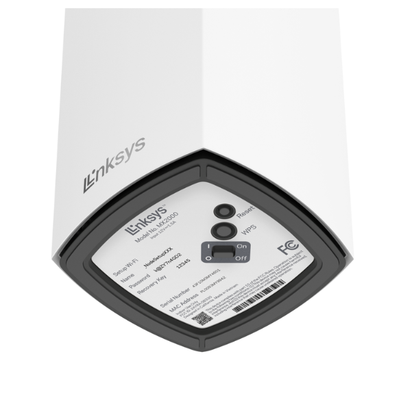 Linksys Atlas 6 (MX2001-AH) Dual-Band Whole Home Mesh WiFi 6 System (1-Pack) Ultra-Fast WiFi 6, Intelligent Mesh, 2000 sq. ft., 25+ devices, 3.0 Gbps