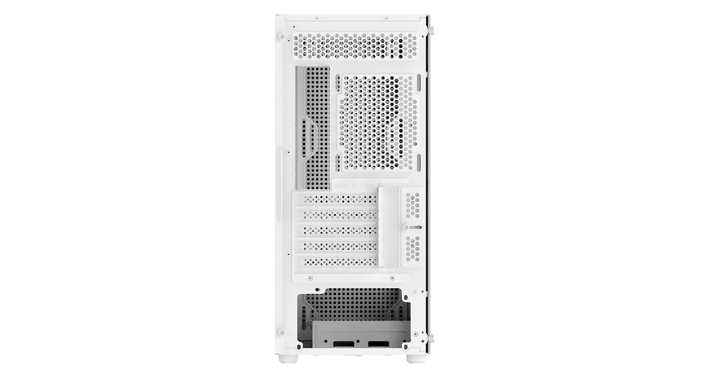 Ocypus Gamma C50 Mini-Tower Airflow Case with Mesh White/Black