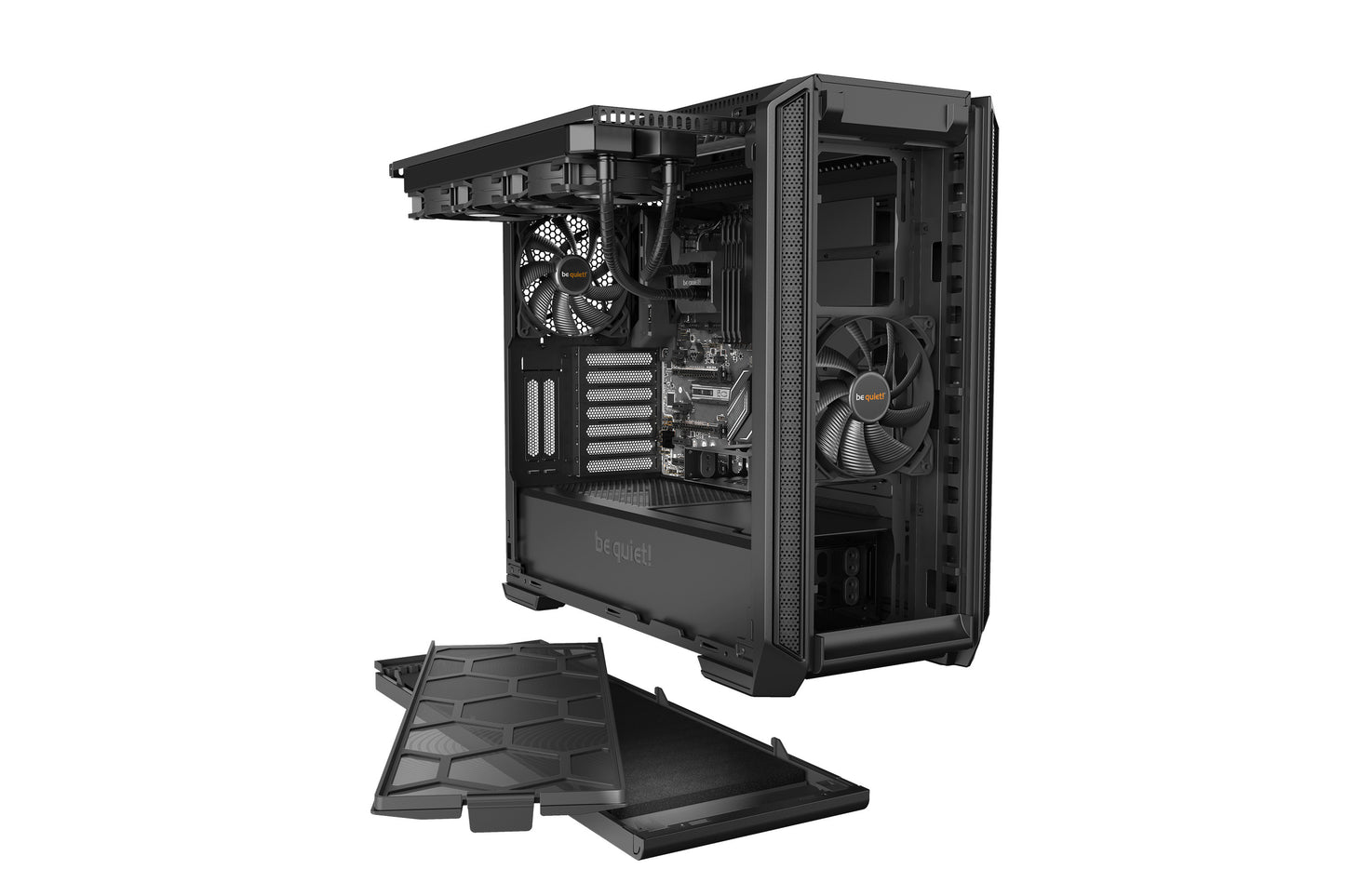 Be Quiet SILENT BASE 601 Window Black Excellent silence and usability (BGW26)