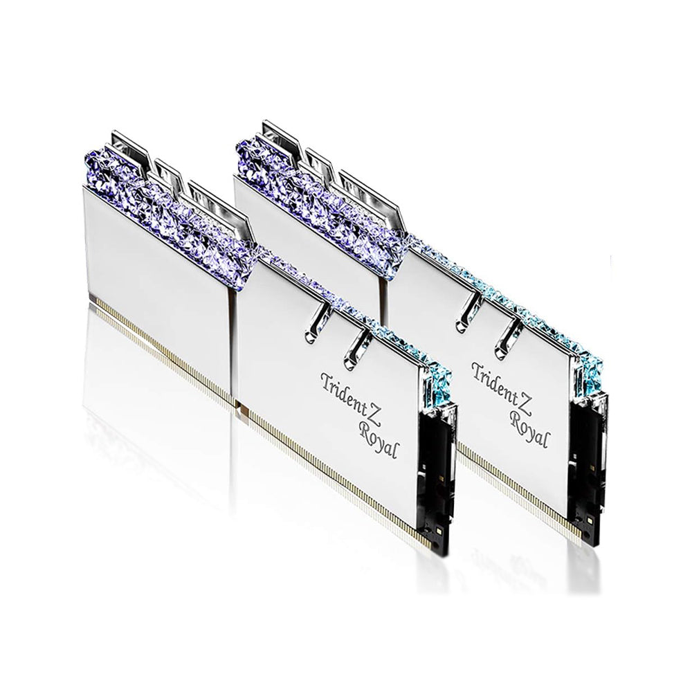 G.skill Trident Z Royal 32GB (2x16GB) DDR4-3600 CL18-22-22-42 1.35V (F4-3600C18D-32GTRS)