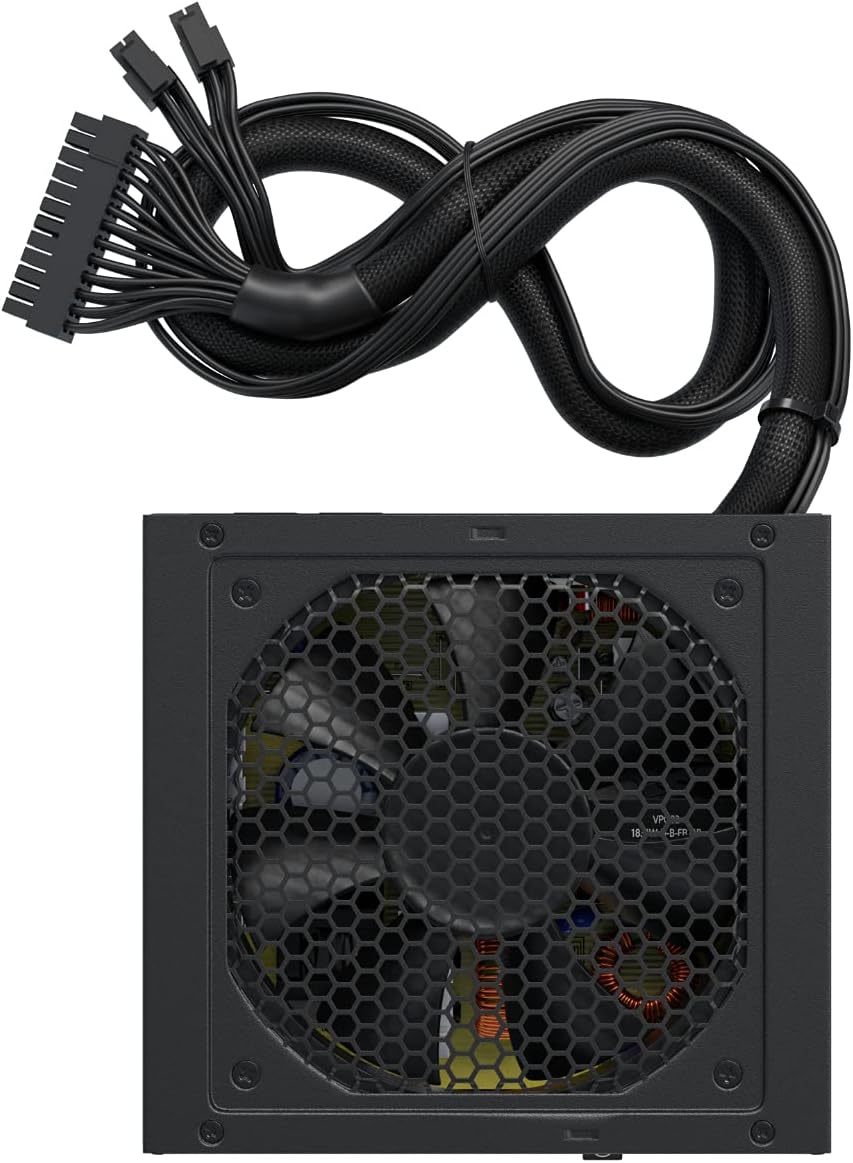 Seasonic CORE GM-500, 500W 80+ Gold, Semi-Modular, Fan Control in Silent and Cooling Mode, Perfect Power Supply for Gaming and Various Application (SSR-500LM)