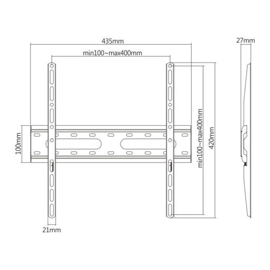 Super Economy Fixed TV Wall Mount