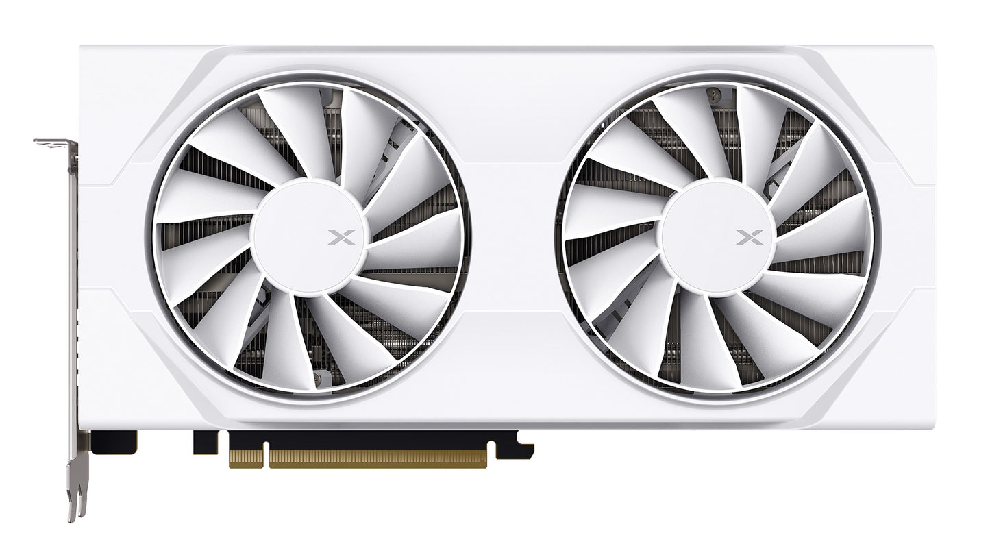 XFX Swift AMD Radeon RX 9060 XT OC White Gaming Edition 16GB