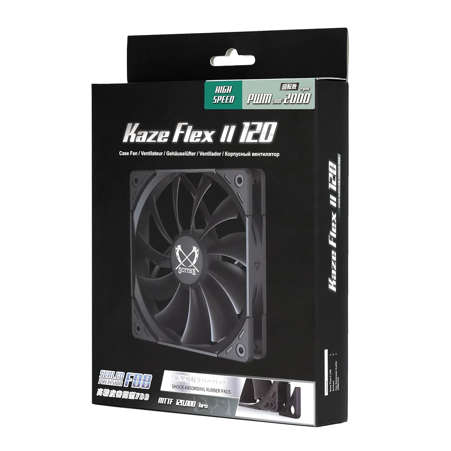 Scythe Kaze Flex II 120 Case Fan