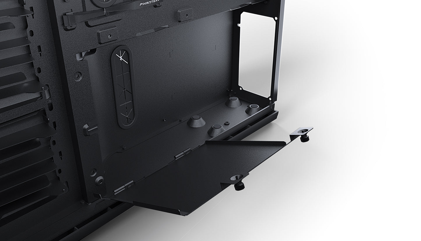 Phanteks Enthoo 719 High Performance Full Tower Case – Tempered Glass, Aluminum panels, dual system/psu support, massive storage, Fan Hub, Digital-RGB lighting (PH-ES719LTG)