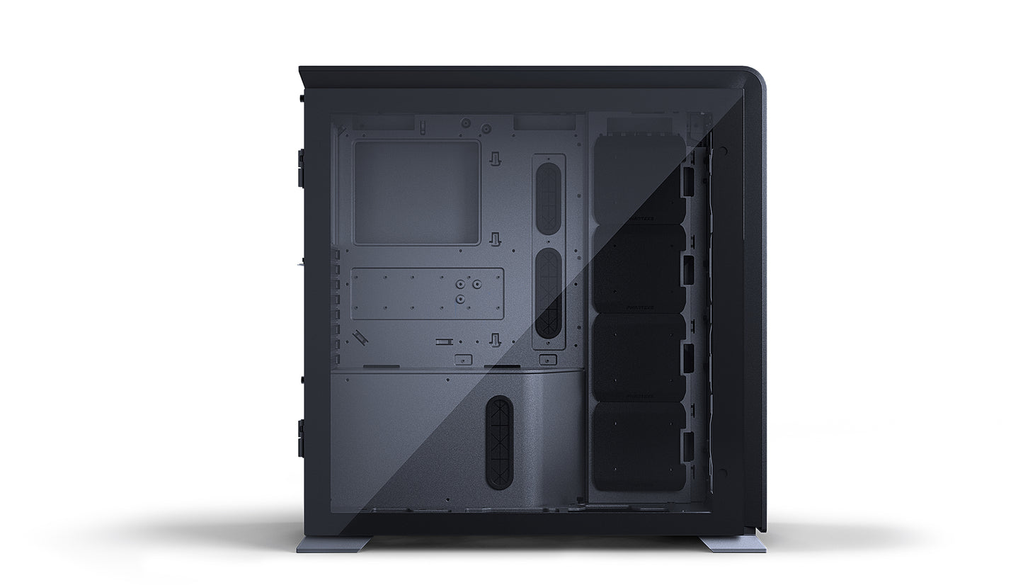 Phanteks Enthoo 719 High Performance Full Tower Case – Tempered Glass, Aluminum panels, dual system/psu support, massive storage, Fan Hub, Digital-RGB lighting (PH-ES719LTG)