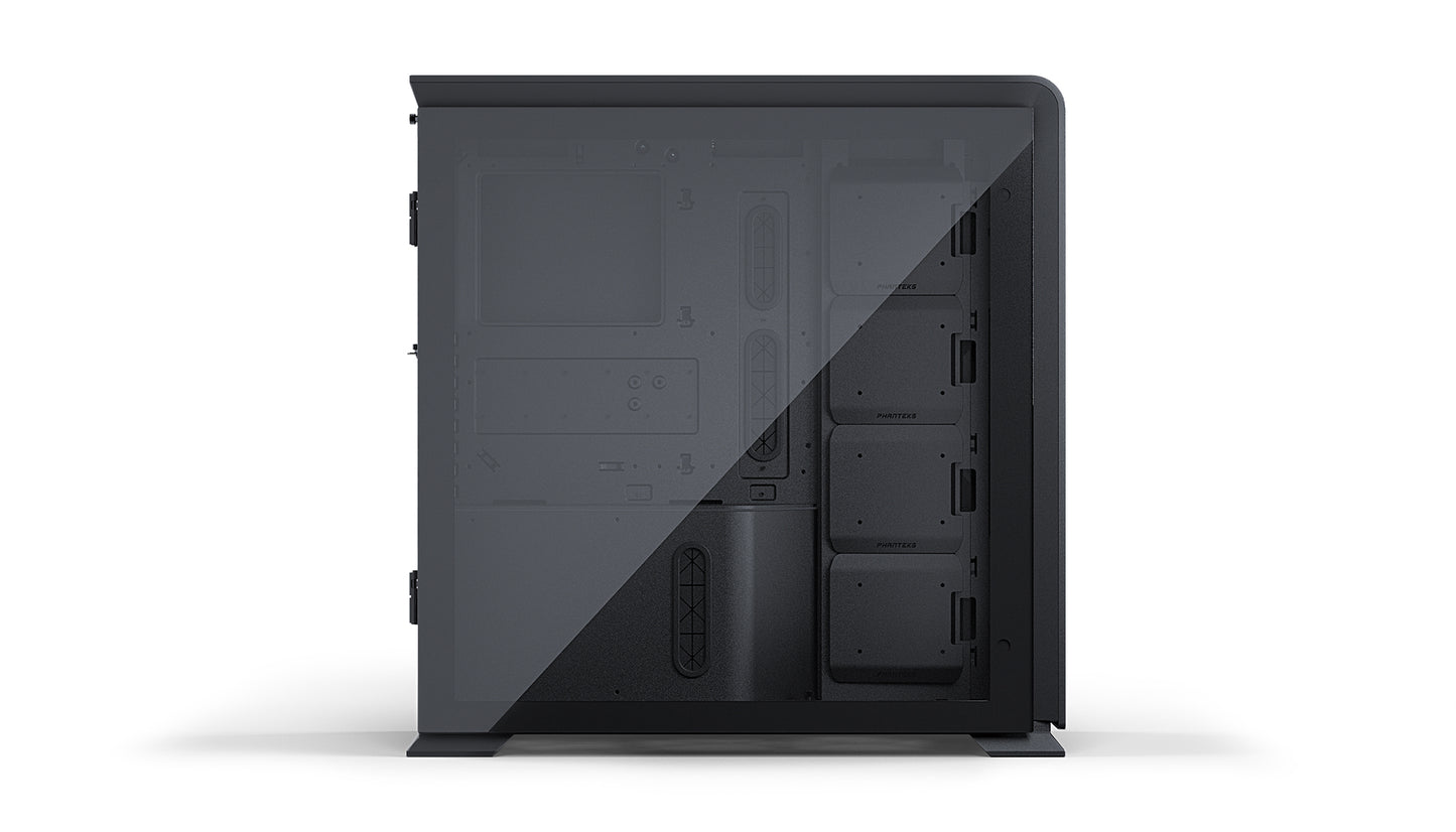 Phanteks Enthoo 719 High Performance Full Tower Case – Tempered Glass, Aluminum panels, dual system/psu support, massive storage, Fan Hub, Digital-RGB lighting (PH-ES719LTG)