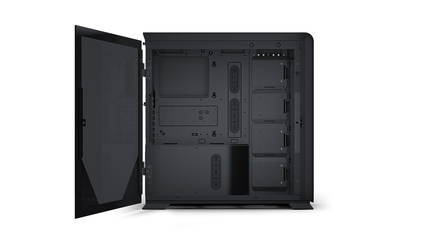 Phanteks Enthoo 719 High Performance Full Tower Case – Tempered Glass, Aluminum panels, dual system/psu support, massive storage, Fan Hub, Digital-RGB lighting (PH-ES719LTG)