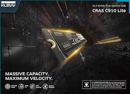 KLEVV C910 Lite 500GB NVMe Gen 4 (K500GM2SP0-C9L)