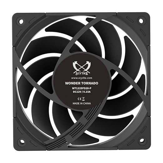 Scythe Wonder Tornado 120 PWM 2000 RPM / 2500 RPM Single Fan