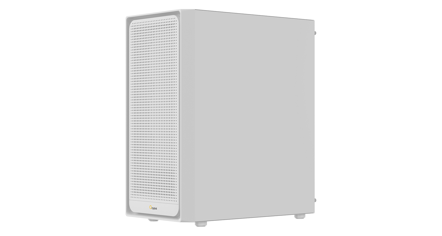 Ocypus Gamma C50 Mini-Tower Airflow Case with Mesh White/Black
