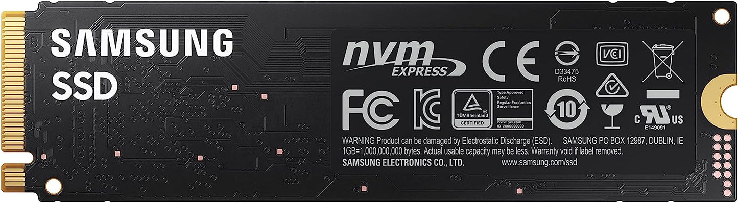 Samsung 980 1TB M.2 PCIe Gen3 x4 NVMe M.2 2280 (MZ-V8V1T0BW)