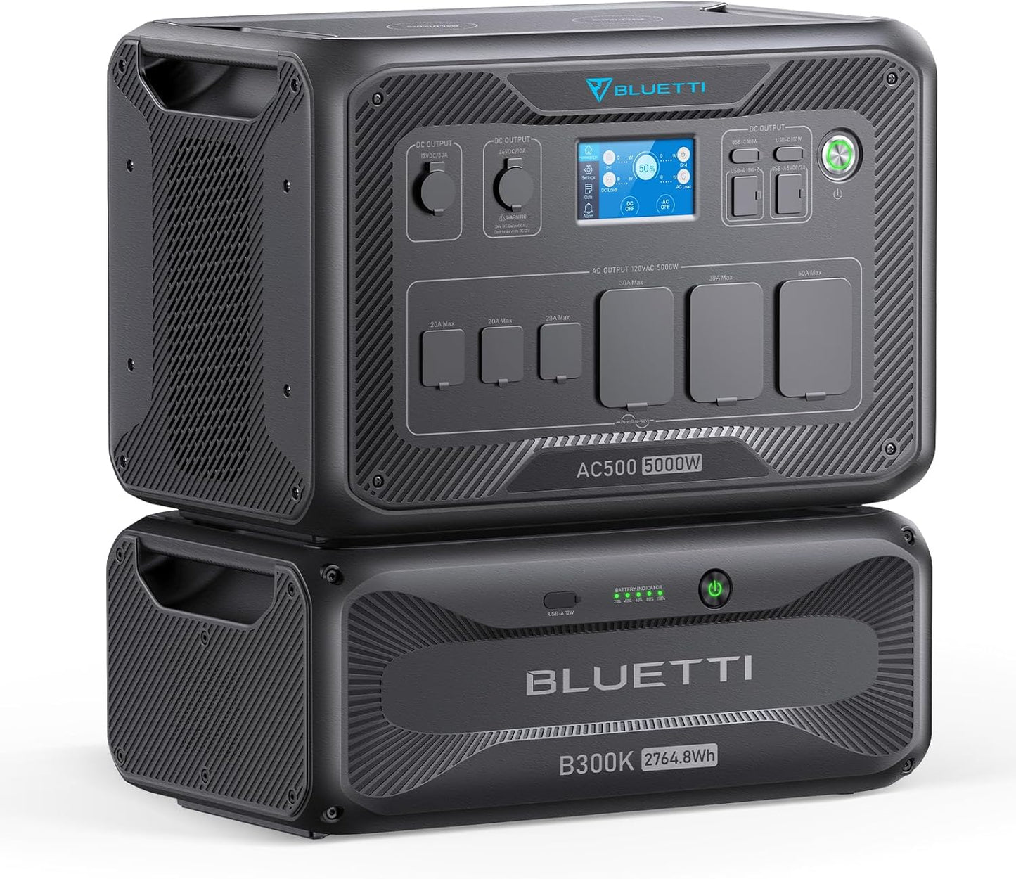 BLUETTI AC500+B300K Power Station Expansion Battery