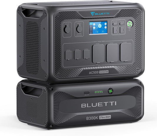 BLUETTI AC500+B300K Power Station Expansion Battery