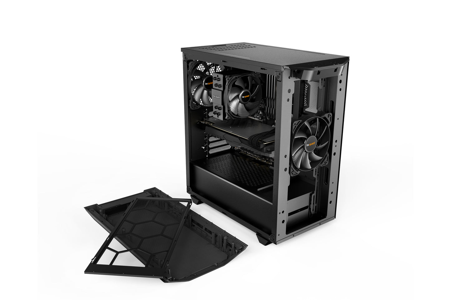 Be Quiet PURE BASE 500, Window Black Outstanding price-performance ratio (BGW34)