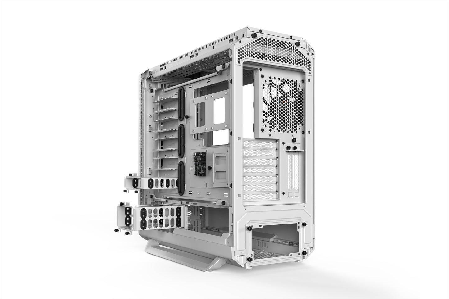 Be Quiet SILENT BASE 802 Window White Excellent Versatility, Performance and Silence (BGW40)