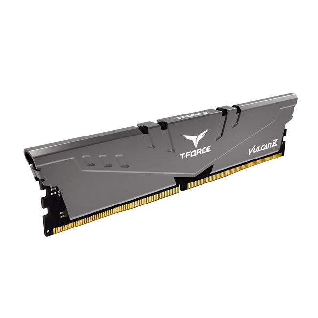 TEAMGROUP T-Force Vulcan Z DDR4 8GB x1, 3200 MHz DDR4, CL16-18-18-38 GRAY (TLZGD48G3200HC16C01)