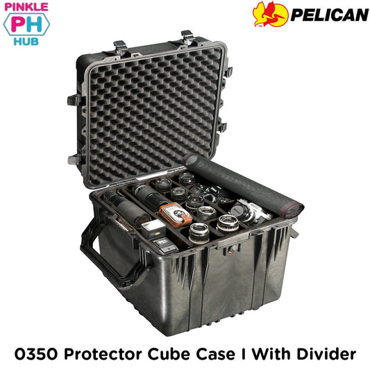 Pelican 0350 Protector Cube Case I With Divider